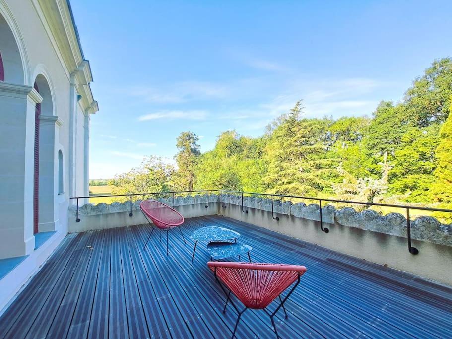 Villa Sejour D'Exception, Charme, Histoire Sud Touraine à Richelieu Extérieur photo